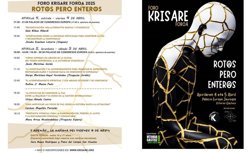 imagen Krisare Foroa, 4-5 abril25